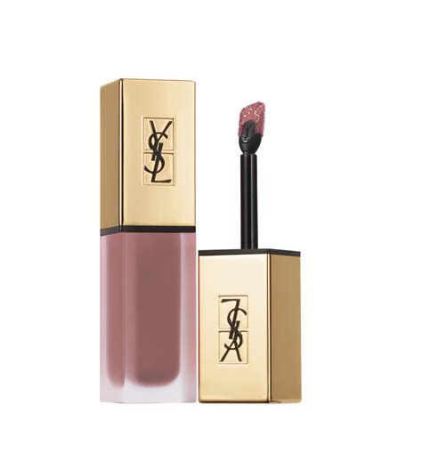 yves saint laurent tatouage couture liquid singular taupe|ysl tattoo couture lip color.